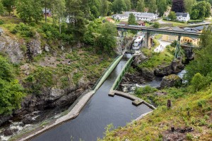 Sluizencomplex, Aquaduct Haverud, Zweden. 