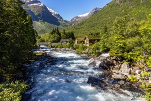 Noorwegen, voor Trollstigen.
