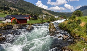 Noorwegen, Vik Gaular.